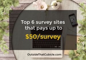 Read more about the article Top 6 Survey Sites That Pays Up to $50 per survey