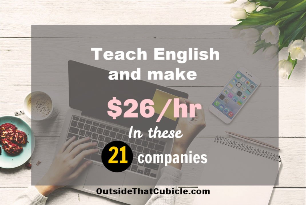Read more about the article Get paid $26/hr for online English teaching jobs in these 21 reputed companies