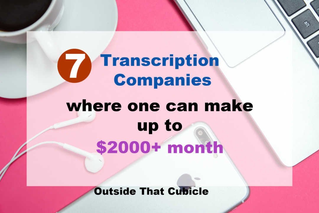 Read more about the article Best Online Transcription Jobs For Beginners: 7 Transcription Companies To Work For