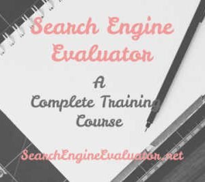 Search Engine Evaluator - Complete Training for Total Newbies